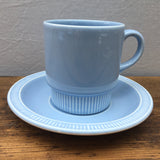 Poole Pottery Azure Tea Cup & Saucer