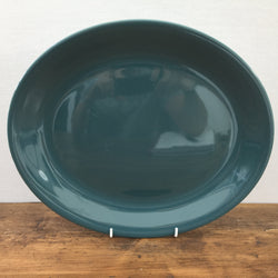 Poole Pottery Blue Moon Oval Platter, 14"