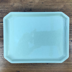 Poole Pottery "Celadon" Butter Dish Underplate (Streamline)