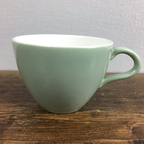 Poole Pottery Celadon Contour Coffee Cup