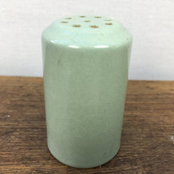 Poole Pottery Celadon Pepper Pot (Battery Shape)