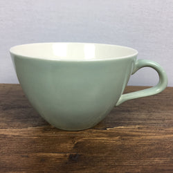 Poole Pottery Cameo Celadon Tea Cup Contour Shape
