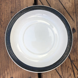 Poole Pottery Charcoal Breakfast Saucer