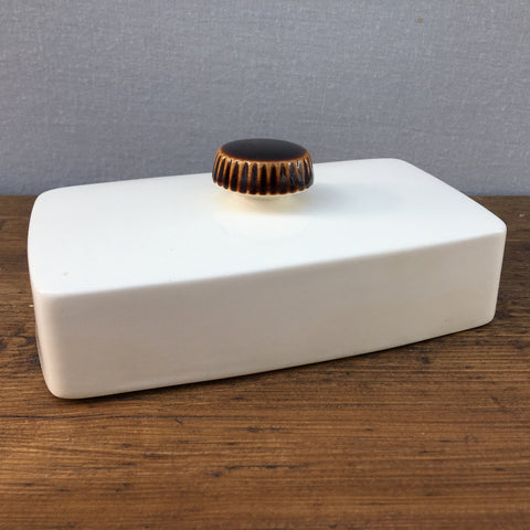 Poole Pottery Chestnut Butter Dish (Lid Only)