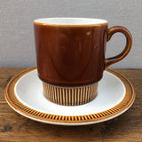 Tasse à thé « Châtaigne » de Poole Pottery