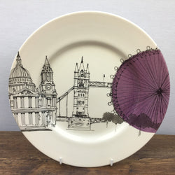 Poole Pottery Cities in Sketch London Dinner Plate