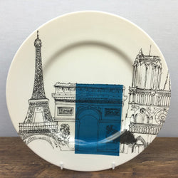 Poole Pottery Cities in Sketch Dinner Plate Paris
