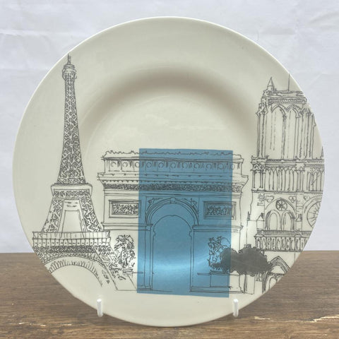 Poole Pottery „Cities in Sketch“ Frühstücks-/Salatteller (Paris)