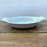 Poole Pottery Dawn Ballet Eared Serving Dish