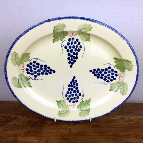 Poole Pottery Dorset Fruits Grapes Oval Platter