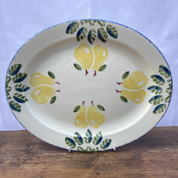 Poole Pottery Dorset Fruit Oval Platter (Pears)