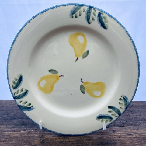 Poole Pottery Dorset Fruit Large Tea Plate Pears, 7.5"