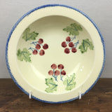 Poole Pottery Dorset Fruits Cherries Rimmed Oatmeal Bowl