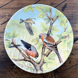 Poole Pottery Transfer Plate Garden Birds - Finches
