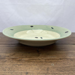 Poole Pottery Fresco Green Shallow Open Serving Bowl