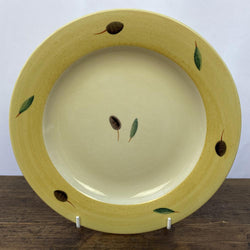 Poole Pottery Fresco Yellow Dinner Plate