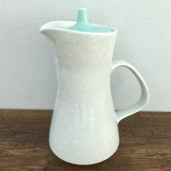 Poole Pottery Twintone Ice Green & Seagull Hot Water Pot, 1 Pint (Contour)