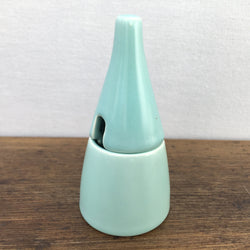 Poole Pottery "Ice Green" Mustard Pot (Ice Green - Small)