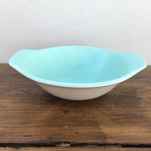 Poole Pottery Ice Green & Seagull Eared Fruit Bowl