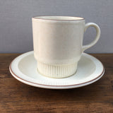 Poole Pottery Lakestone Tea Cup & Saucer