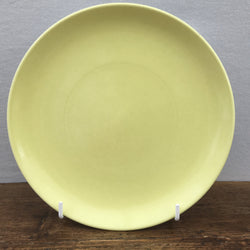 Poole Pottery Twintone Lime Yellow Tea Plate