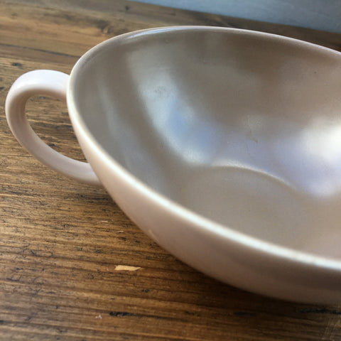 Poole Pottery Sepia & Mushroom Soup Cup