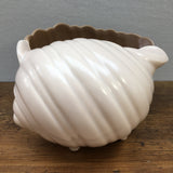 Poole Pottery Sepia & Mushroom Shell, Large