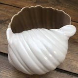 Poole Pottery Mushroom & Sepia Winkle Shell, Large