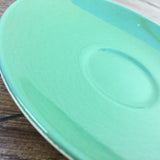Poole Pottery New Forest Green Saucer