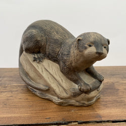 Poole Pottery Stoneware Otter