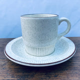 Poole Pottery Parkstone Coffee Cup & Saucer