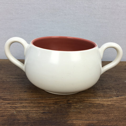 Poole Pottery „Twintone – Red Indian“ Schüssel mit Doppelgriff?
