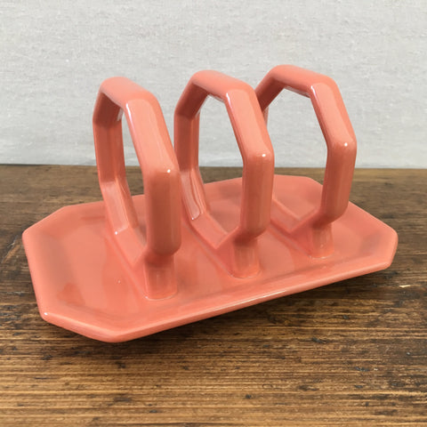 Poole Pottery Twintone Red Indian Toast Rack
