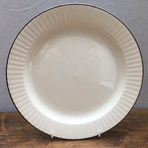 Poole Pottery "Ridgeway (Brown)" Dinner Plate