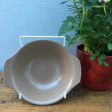 Poole Sepia & Mushroom Lugged Bowl