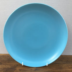 Poole Pottery Sky Blue & Dove Grey Dinner Plate