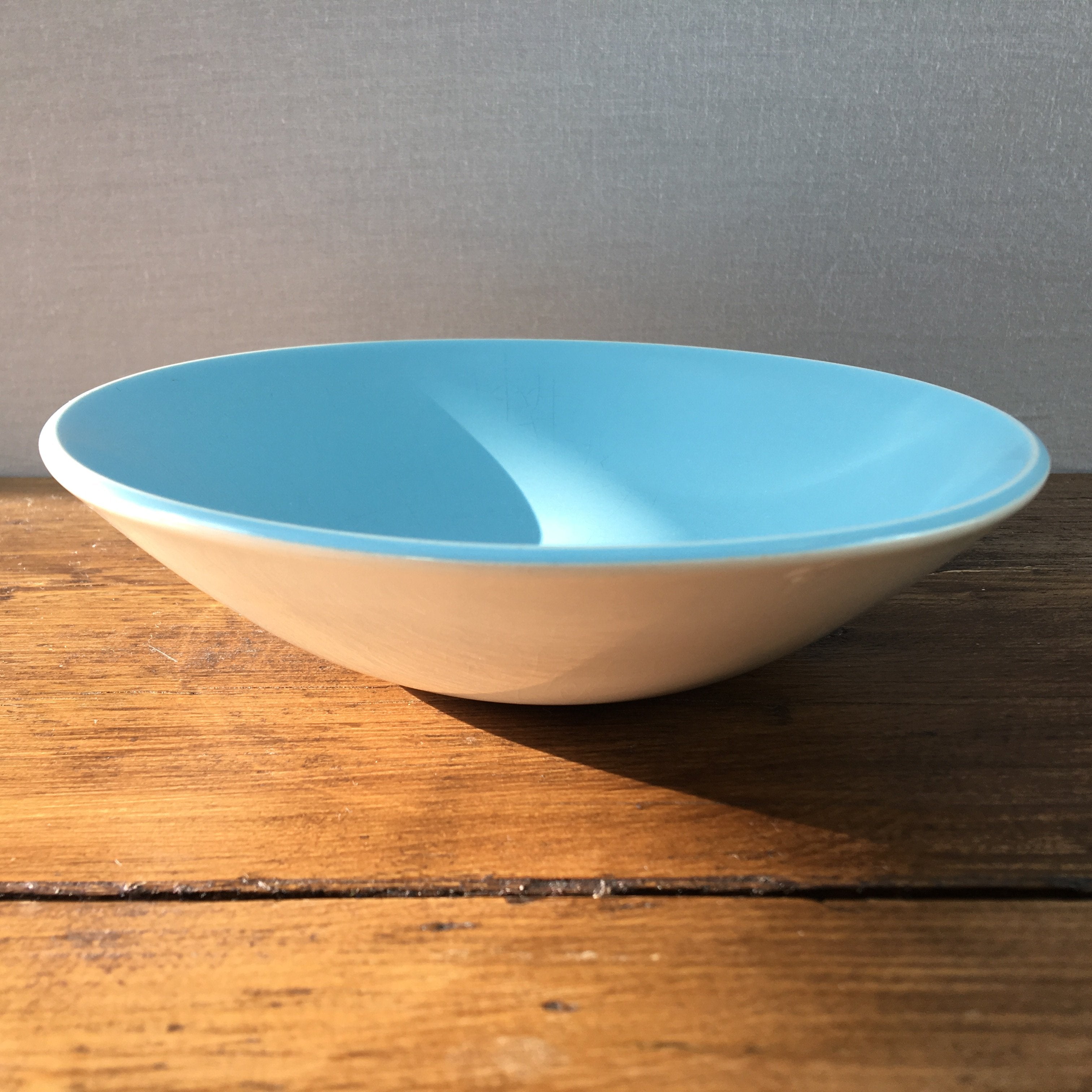 Poole Pottery Sky Blue & Dove Grey (C104) Covered Serving Dish – MrPottery