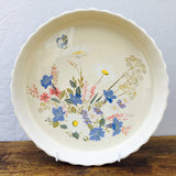 Poole Pottery "Springtime" Flan/Quiche Dish, 8"