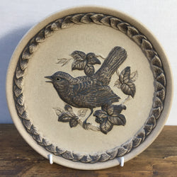Poole Pottery „Steinzeugteller (British Garden Birds)“ – Die Amsel