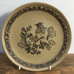 Poole Pottery Stoneware Plates - The Robin