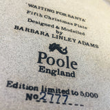 Poole 1982 Christmas Plate