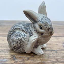 Poole Pottery Stoneware Scratching Rabbit