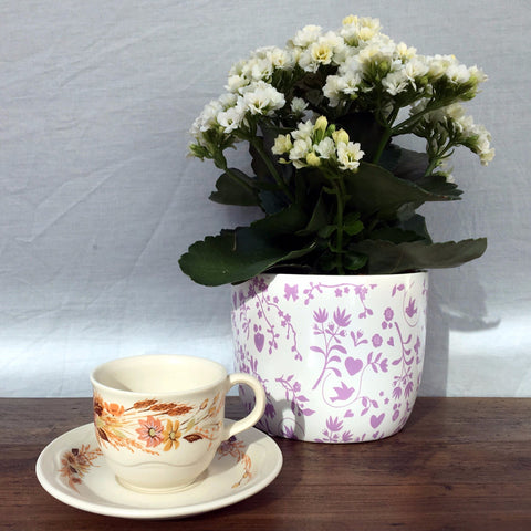 Poole Pottery Summer Glory Coffee Cup
