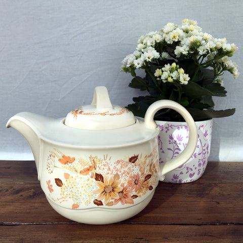 Poole Pottery "Summer Glory" Teapot - 2.25 Pints