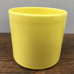 Poole Pottery Cameo Sunshine Yellow Lidded Jam/Prserve