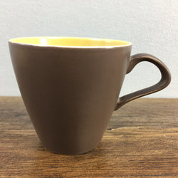 Poole Pottery Sweetcorn & Brazil Tea Cup (Contour Shape)