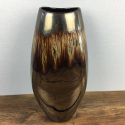 Poole Pottery Tall Vase in Brown