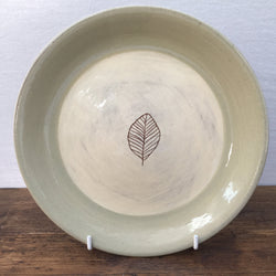 Poole Pottery Terracotta (Leaf) Breakfast/Salad Plate