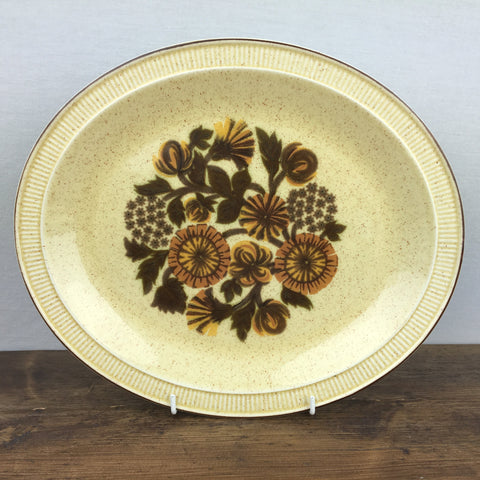 Poole Pottery Thistlewood Oval Platter, 11.5"