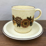 Poole Pottery Thistlewood Tea Cup & Saucer